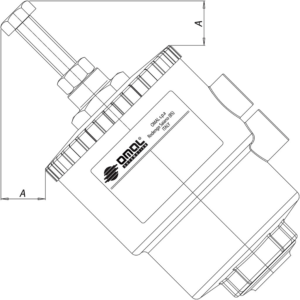 Válvula pneumática ARES clamp 3A - acessórios - 